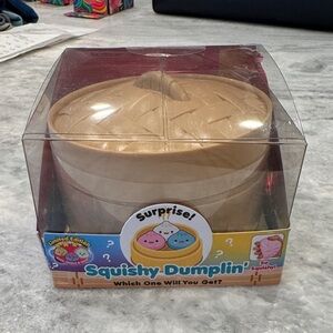 Surprise Squishy Dumplin' Toy - Tan